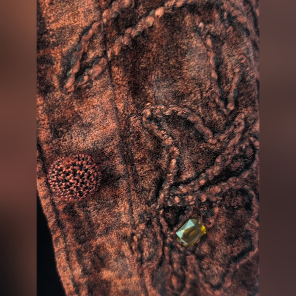 Vintage Flashback Beaded and Embroidery Jacket - Picture 6 of 10